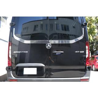 Ornament geam spate V-2 Carmos (2 buc, inox) foto 1