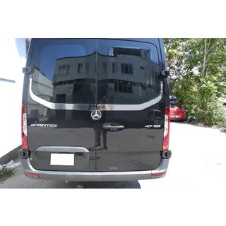 Ornament geam spate V-2 Carmos (2 buc, inox) foto 4