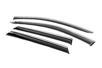Kia Niro 2016–2021 Deflectoare geamuri cu ornament cromat (4 buc, Niken) foto 2