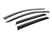 Kia Niro 2016–2021 Deflectoare geamuri cu ornament cromat (4 buc, Niken) foto 3