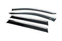 Toyota Rav 4 2019–2025 Deflectoare geamuri cu ornament cromat (4 buc, Niken) foto 4