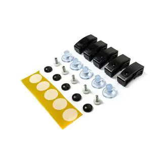Kit prindere deflector capota (5 buc, EuroCap) foto 2