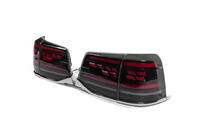 Toyota Land Cruiser 200 2007-2021 Stopuri Spate 2016-2021 (Sequential Red Plus) foto 2