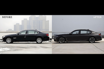 BMW 7 Series F01/F02 2008-2015 Kit restyling catre G12 M760 (cu inlocuirea capacului portbagajului si aripilor spate) foto 132
