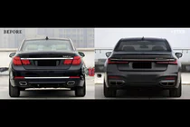 BMW 7 Series F01/F02 2008-2015 Kit restyling catre G12 M760 (cu inlocuirea capacului portbagajului si aripilor spate) foto 131