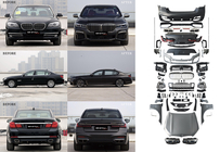 BMW 7 Series F01/F02 2008-2015 Kit restyling catre G12 M760 (cu inlocuirea capacului portbagajului si aripilor spate) foto 5