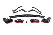 BMW 7 Series F01/F02 2008-2015 Kit restyling catre G12 M760 (cu inlocuirea capacului portbagajului si aripilor spate) foto 69