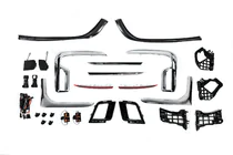 BMW 7 Series F01/F02 2008-2015 Kit restyling catre G12 M760 (cu inlocuirea capacului portbagajului si aripilor spate) foto 82