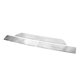 Protectii praguri interioare Carmos (3 buc, inox) Mercedes Vito/V-class W447 2014- foto 2