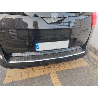 Protectie bara spate Carmos otel inoxidabil Peugeot 5008 2009-2016 foto 1