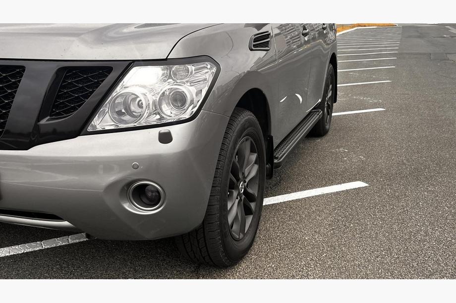 Nissan Armada 2016-2024 Praguri Laterale New Vision Grey (2 buc, Aluminiu) Foto 9
