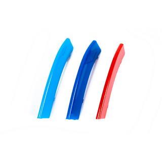 Capace ornament pentru grila cu 11 lamele (set 3 buc) BMW 3 Series F30/F31 2012-2019 foto 2
