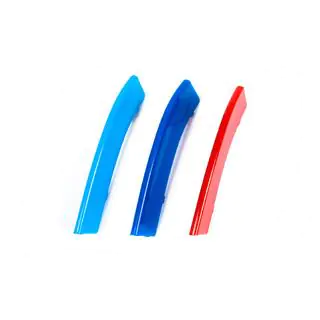 Capace ornament pentru grila cu 11 lamele (set 3 buc) BMW 3 Series F30/F31 2012-2019 foto 2