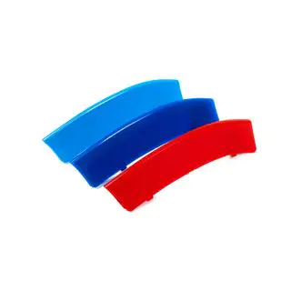 Capace ornament pentru grila cu 11 lamele (set 3 buc) BMW 3 Series F30/F31 2012-2019 foto 3