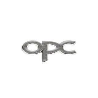 Emblema metalica portbagaj OPC crom foto 1