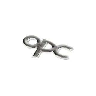 Emblema metalica portbagaj OPC crom foto 2