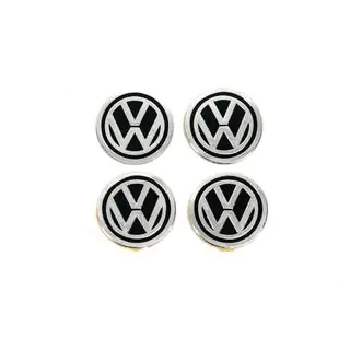 Stickere pentru capace centrale janta 60mm vw-60-n-bl (4buc) foto 2