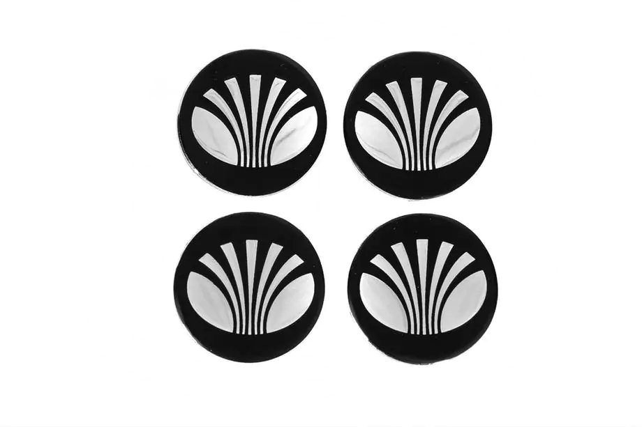 Daewoo Stickere pentru capace jante V2 60mm (4buc) Image