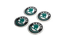 Skoda Stickere pentru capace jante V2 60mm (4buc) foto 2