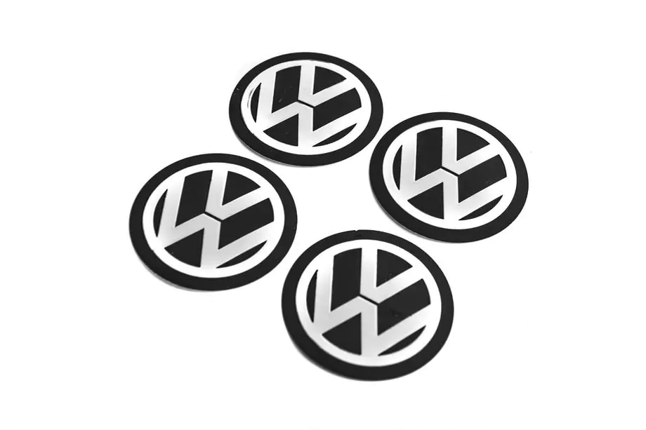 Volkswagen Stickere pentru capace centrale jante 90mm (4buc) Image