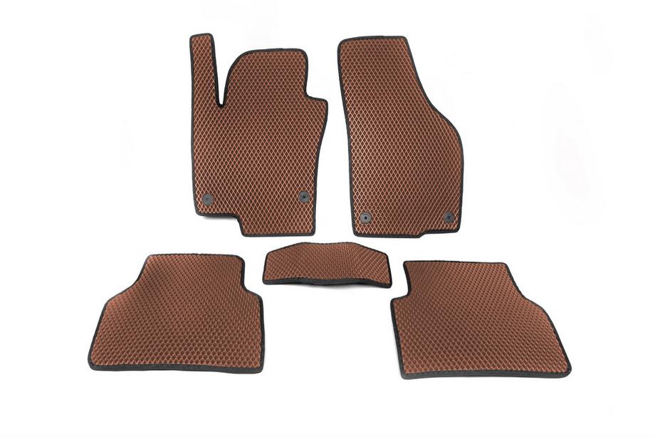 Volkswagen Tiguan 2007-2016 Covorase EVA (Maro) Image
