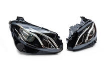 Mercedes E-class W213 2016-2023 Faruri fata OEM 2016-2020 (2 buc, fara module, LED) foto 3