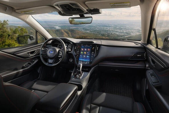 Revizuirea sedanului actualizat cu tracțiune integrală Subaru Legacy Fotografie 6