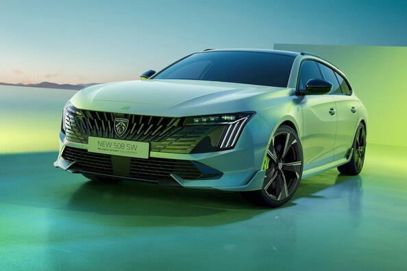 Revizuirea break-ului Peugeot 508 SW actualizat