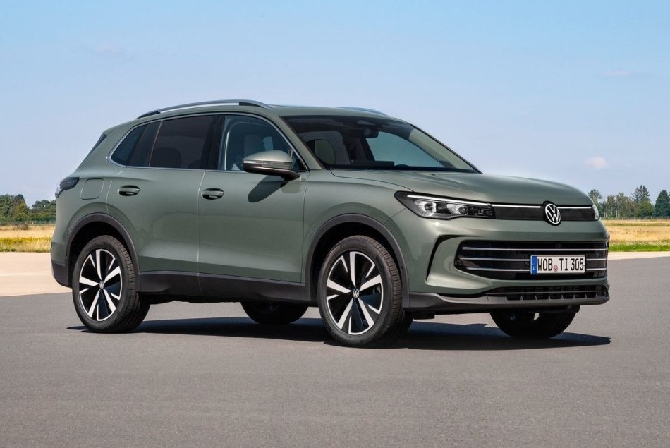 Revizuirea noii generații de crossover Volkswagen Tiguan