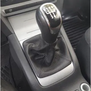 Husa schimbator viteze din piele Skoda Octavia II A5 2006-2010 foto 3
