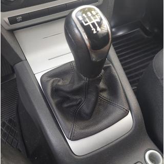 Husa schimbator viteze din piele Skoda Octavia II A5 2010-2013 foto 3