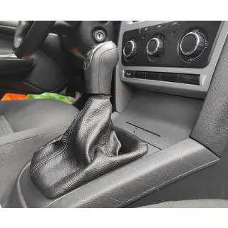 Husa schimbator viteze din piele Skoda Octavia II A5 2010-2013 foto 1