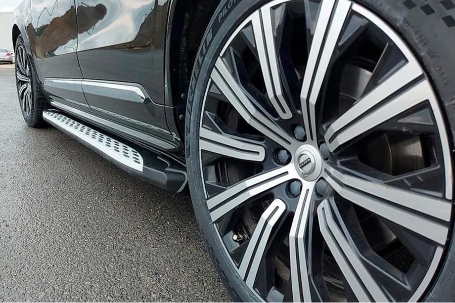 Volvo XC90 2015- Praguri Laterale Shining (2 buc, Aluminiu) Foto 7