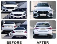 Mercedes C-class W205 2014-2021 Kit Restyling catre W206 AMG foto 2