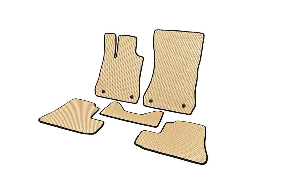 Mercedes S-class W221 2005-2013 Covorase EVA (Short, Bej) Foto 2