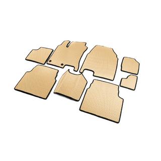 Covorase EVA pentru +2 (3 randuri, Bej) Nissan Qashqai 2007-2010 foto 2