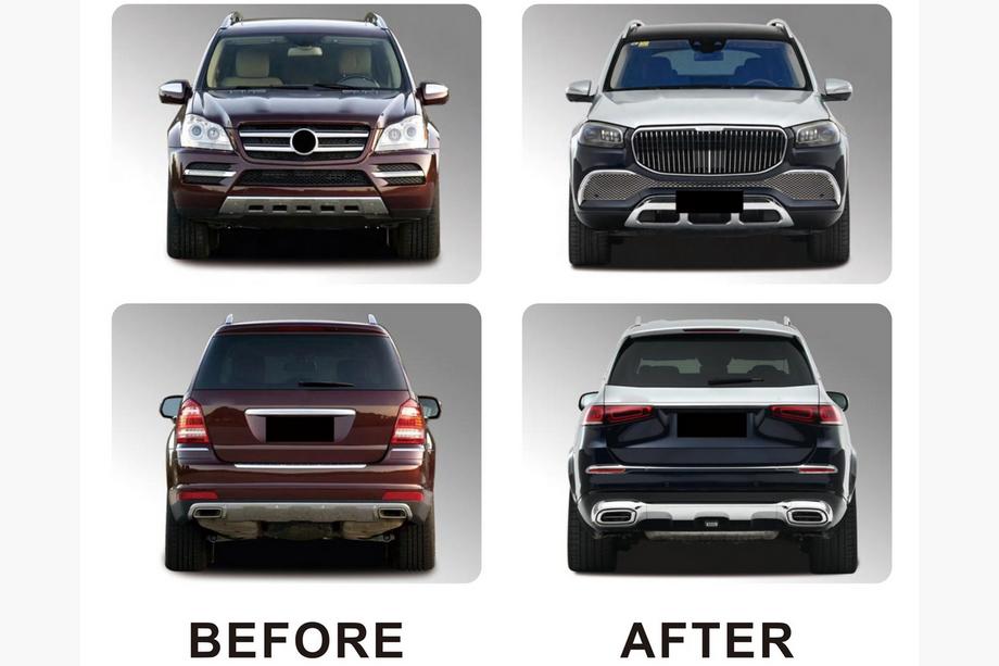 Mercedes GL class X164 2006-2012 Kit Restyling catre GLS X167 Maybach Foto 1