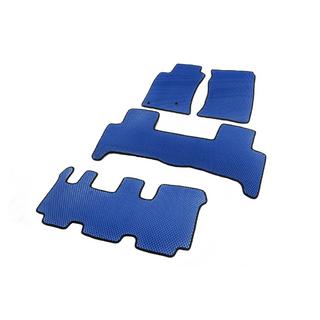 Covorase EVA (3 Randuri, Albastru) Toyota Land Cruiser Prado 120 2002-2009 foto 2