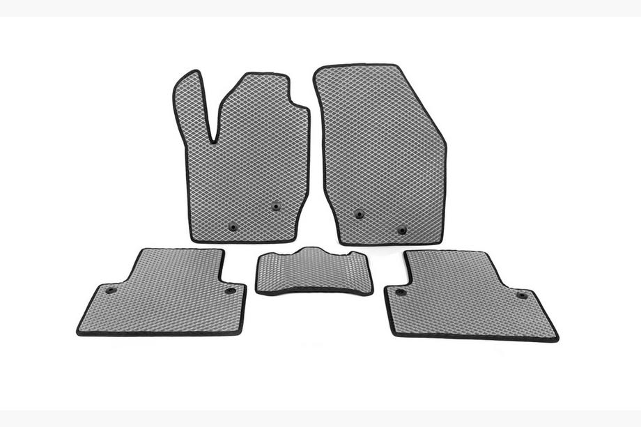 Volvo XC90 2002-2014 Covorase EVA Gri 7 locuri, 3 randuri Foto 3