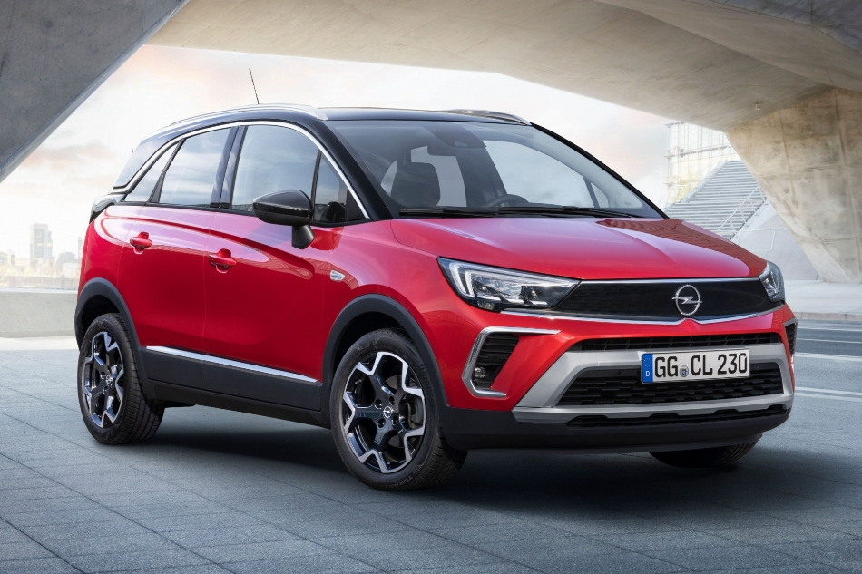Opel Crossland: crossover urban actualizat