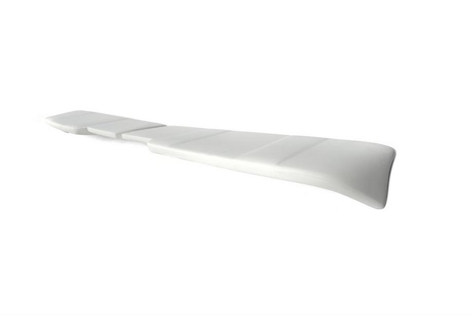 Ford Custom 2013-2022 Spoiler spate 2 usi Yarasa (grunduit pentru vopsire) Image