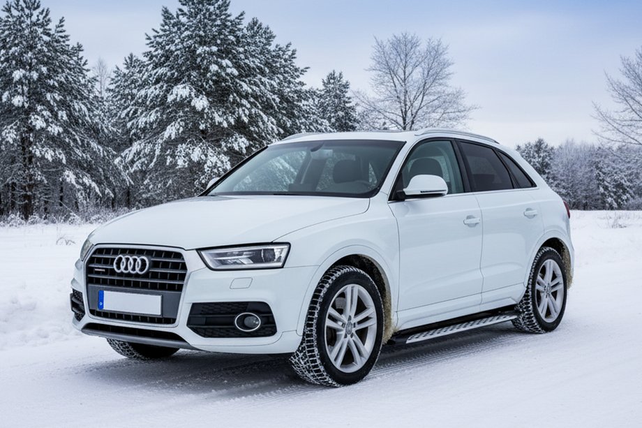 Audi Q3 2011-2019 Praguri Laterale Shining V1 (2 buc, Aluminiu) Foto 1