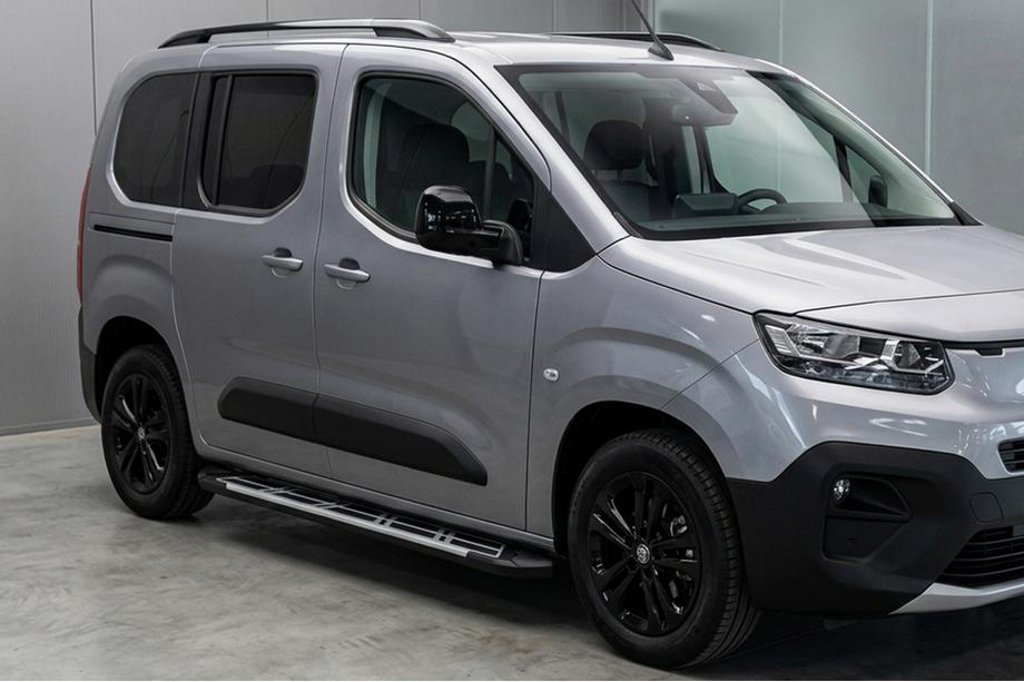 Fiat Doblo III 2023- Praguri Laterale Sunrise (2 buc, Aluminiu) Image