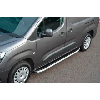 Praguri Laterale Fullmond (2 buc, Aluminiu) Fiat Doblo III 2023- foto 2