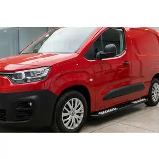 Praguri Laterale Tayga V2 (2 buc, Aluminiu) Fiat Doblo III 2023- foto 1
