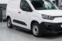 Fiat Doblo III 2023- Praguri Laterale Bosphorus Black (2 buc, Aluminiu) foto 1