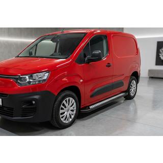 Praguri Laterale New Vision Black (2 buc, Aluminiu) foto 1