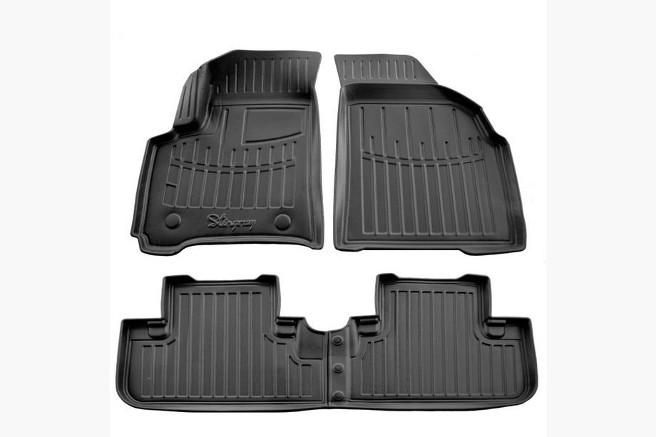 Chevrolet Tacuma/Rezzo 2000-2008 Covorase auto cauciuc Stingray 3D (5 buc, poliuretan) Image