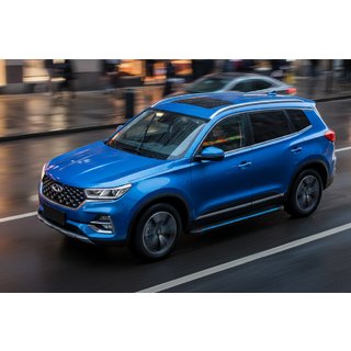 Praguri Laterale Maya Blue (2 buc, Aluminiu) Chery Tiggo 7 2020- foto 1