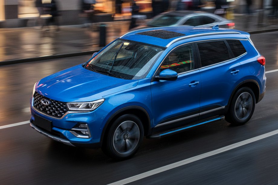 Chery Tiggo 7 2020- Praguri Laterale Maya Blue (2 buc, Aluminiu) Image